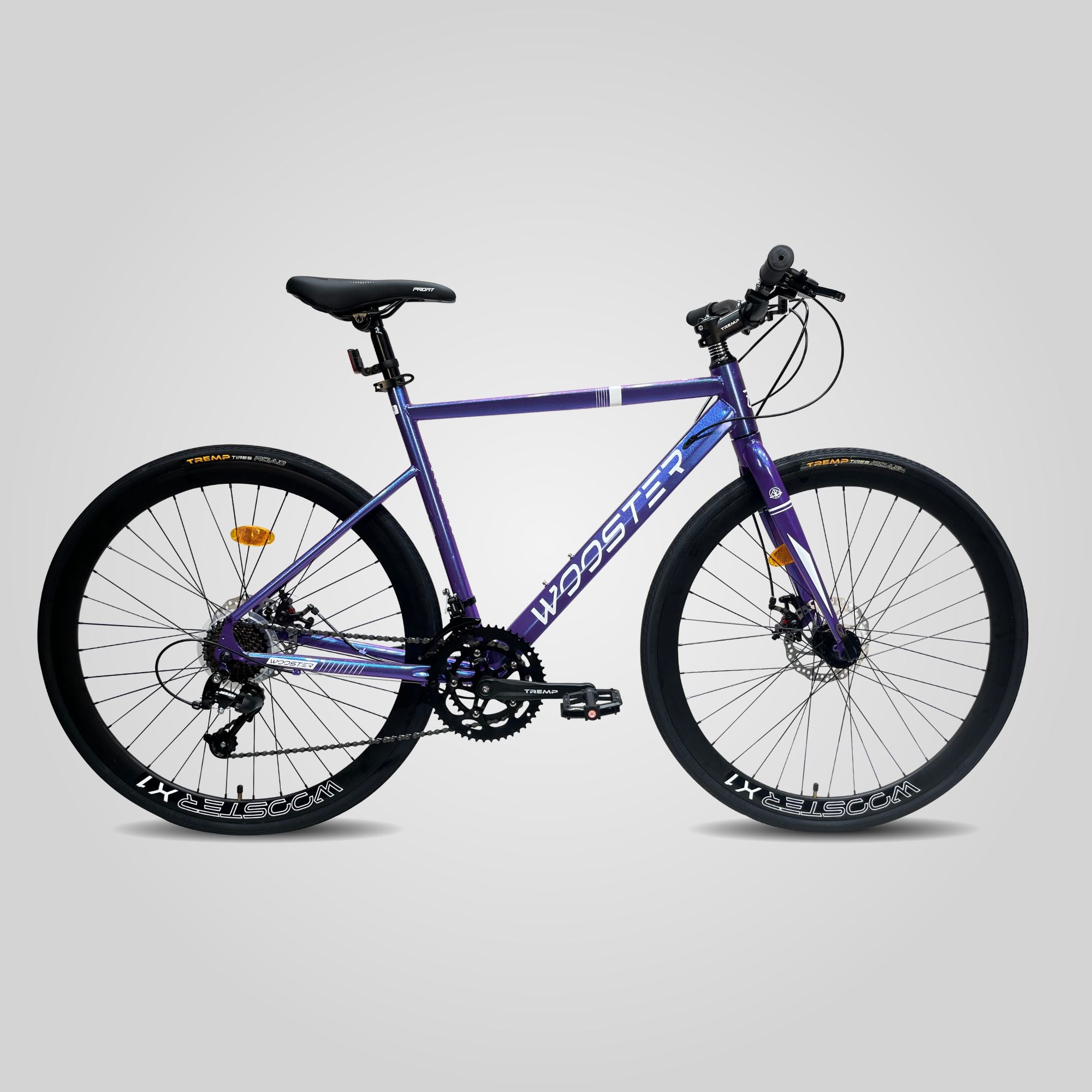 BICICLETA WOOSTER X1 (Acero) 7 VEL - Profit Bicycles