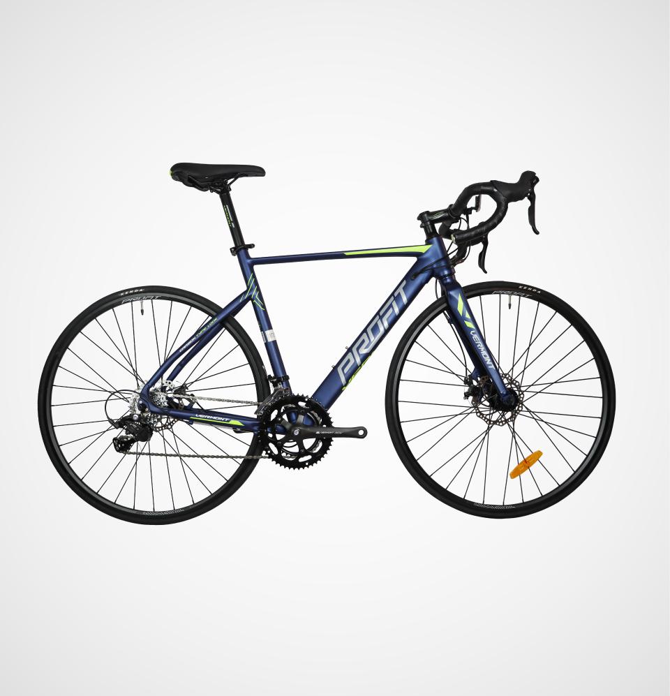 Bicicleta de ruta vermont 8s azul