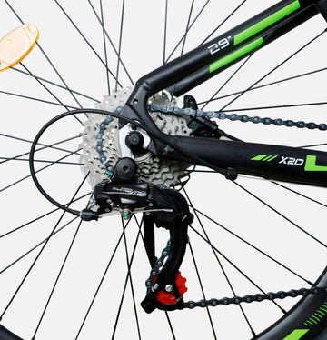 pacha bicicleta montana x20 verde