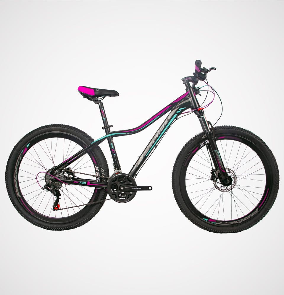 bicicleta montana rin 27 rosada